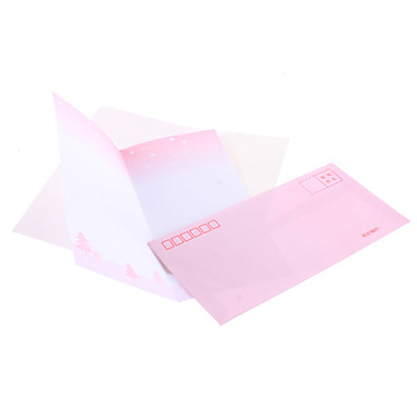 10-Pck Рождественский венок Новогодняя открытка с конвертом (9,5-дюймовый)