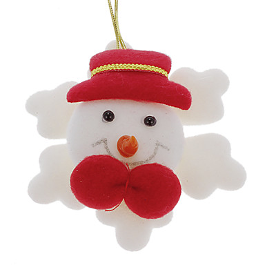 12PCS Санта-Клауса и оленя & Snow n Новогоднее украшение Рождественская елка орнамент