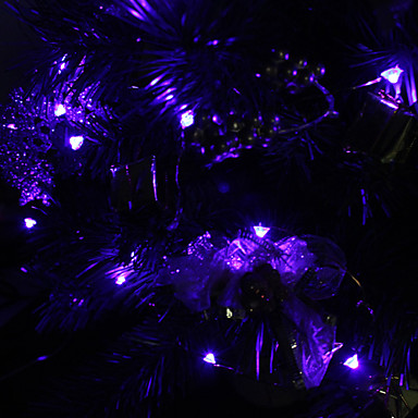 2М 20-светодиодный Blue Light форме ромба светодиодные лампы струнного Firy (3x)
