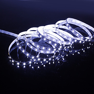 водонепроницаемый 5м 6w 300x5630 SMD белый свет лампы светодиодные ленты (DC 12V)