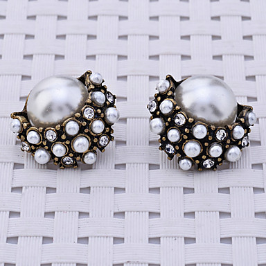 Lureme Мода Жемчуг Серьги