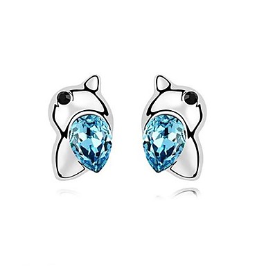 (1 пара) Мода (Lovebirds) ВМС сплава серьги стержня