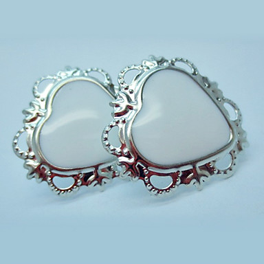 Сплав Heart-Shaped отделка Гипоаллергенный Серьги