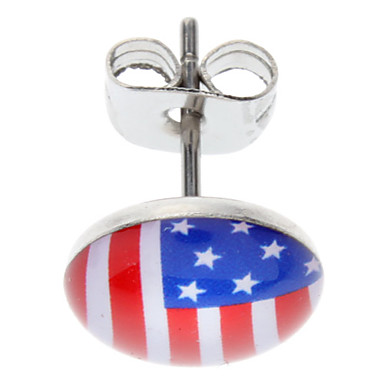 Old Glory нержавеющей стали серьги