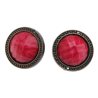 Круглые серьги Gemstone