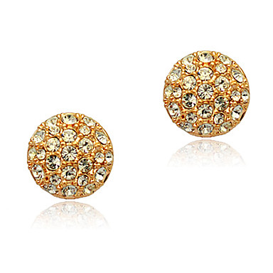 полный алмазов мяч типа уха шпильки