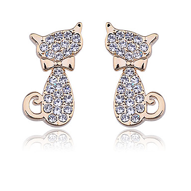 Модные  Pattern Циркон Серьги (разных цветов)