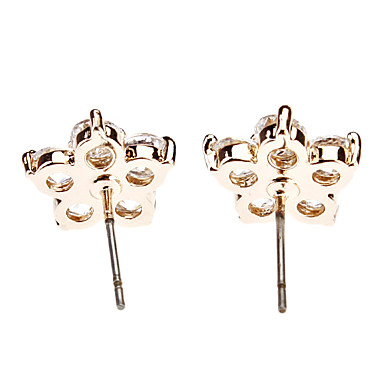 Высококачественная Rose циркон серьги