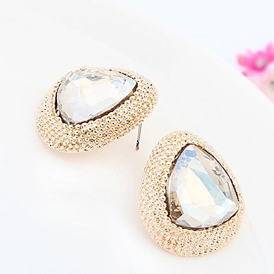 Европейской и американской моды Панк Gem Треугольная Серьги