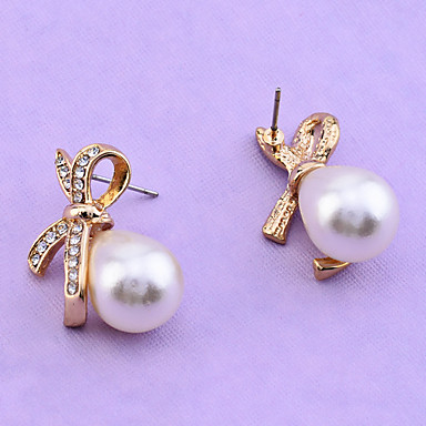 Lureme кристаллов Bowknot каплевидной формы Серьги (разных цветов)