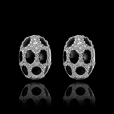 Золотое покрытие Платиновые ювелирные изделия Rhinestone
