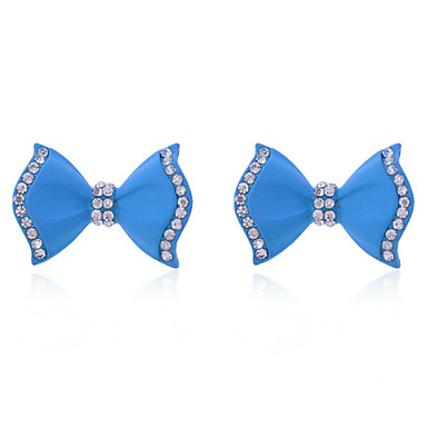 Кристаллы Lureme Сладкие Серьги Bowknot