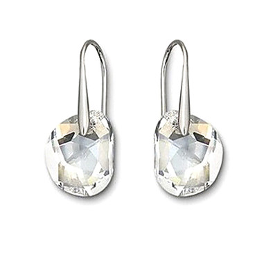 925 серебряных Crystal Clear серьги падения