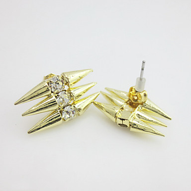 Панк (себе) Золото Проба серьги стержня (золото) (1 шт)