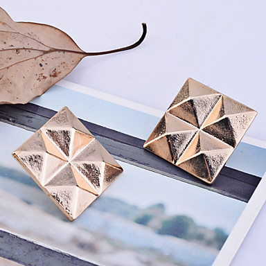 Позолоченные nk Rivet Squared Серьги