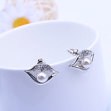 Губы Pattern Циркон Серьги (разных цветов)