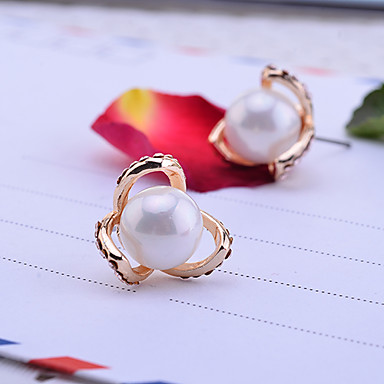 Сплав Серьги цветочным узором