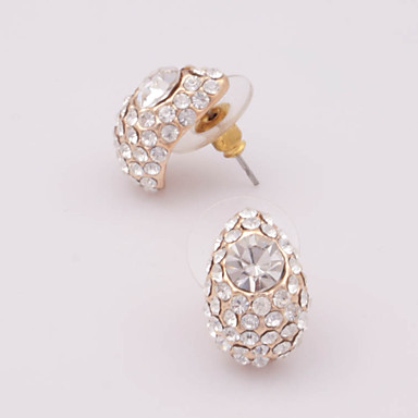 Water Drop серьги Rhinestone