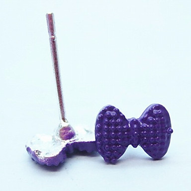 Сплав маленькие сережки гипоаллергенный Лук