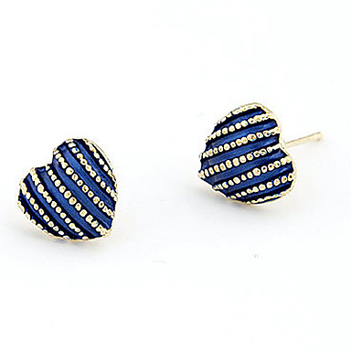 Sweety сплав Сердце Pattern Серьги (разных цветов)