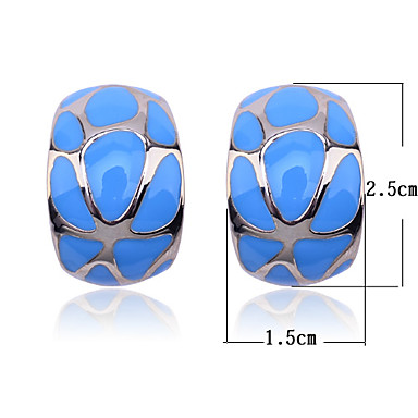 шляпа Pattern дугообразные серьги (разных цветов)