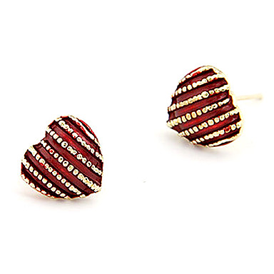 Sweety сплав Сердце Pattern Серьги (разных цветов)