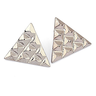 Европейский Стиль Треугольный сплава серьги стержня (разных цветов)