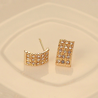 Ретро серьги Rhinestone