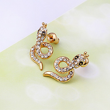 18k золотые серьги для леди