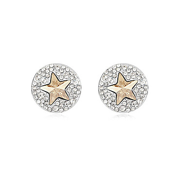 Австрийский Crystal Star Серьги (разных цветов)