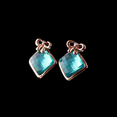 Blue Square серьги стержня