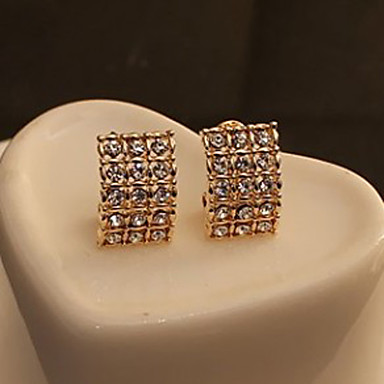 Ретро серьги Rhinestone