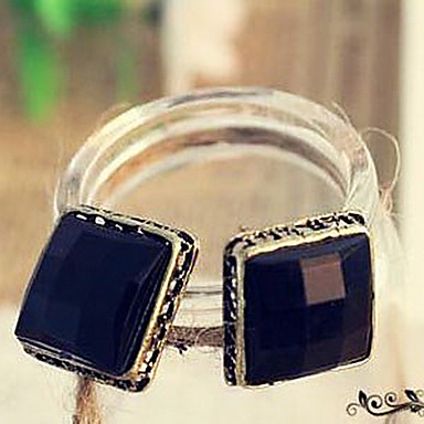 Корейской моды Simple Black  Серьги E217
