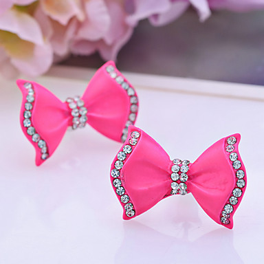 Кристаллы Lureme Сладкие Серьги Bowknot
