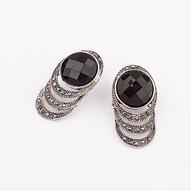 Vintage Серьги Gem сплав Pattern