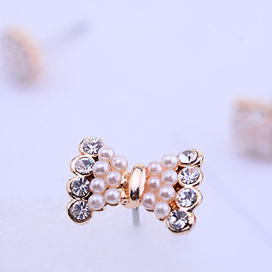 Сплав Циркон Серьги Set (3 пары в Set)