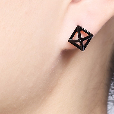 Сплав 3D площади серьги стержня (разных цветов)