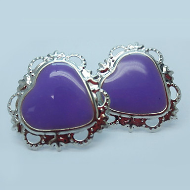 Сплав Heart-Shaped отделка Гипоаллергенный Серьги