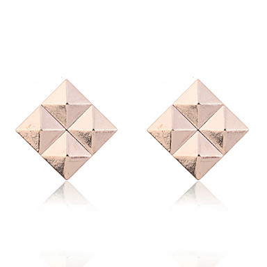 Позолоченные nk Rivet Squared Серьги