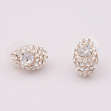 Water Drop серьги Rhinestone
