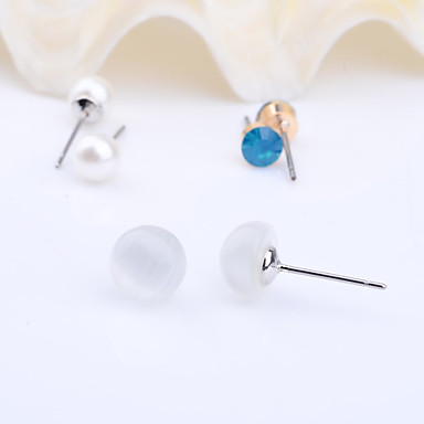 Кошачий глаз Циркон Серьги Set (3 пары)