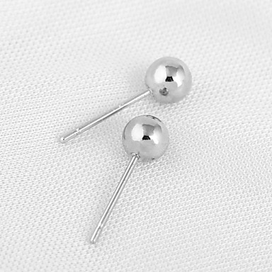 Позолоченные бронзовые серьги Циркон Стад ERZ0146