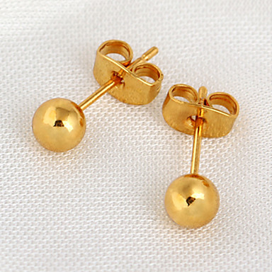 Позолоченные бронзовые серьги Циркон Стад ERZ0146