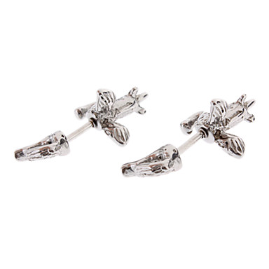 Нержавеющая сталь пирсинг серьги серебряные серьги Unicorn