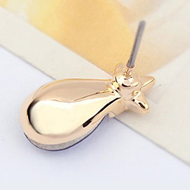 Rhinestone звезды Слеза Кристалл выпадения 18K позолоченный Серьги