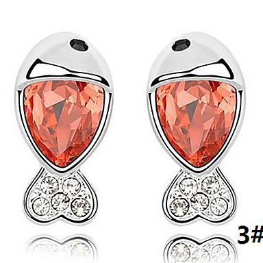 Серьги Crystal Fish