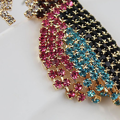 Серьги Rhinestone Parrot