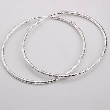 серебряная серьга ювелирных изделий Хооп Earrings40