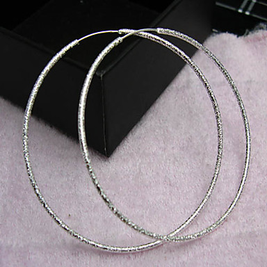 серебряная серьга ювелирных изделий Хооп Earrings40