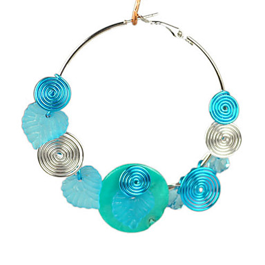 Пляж серьга в Лето Цвет Sea Blue